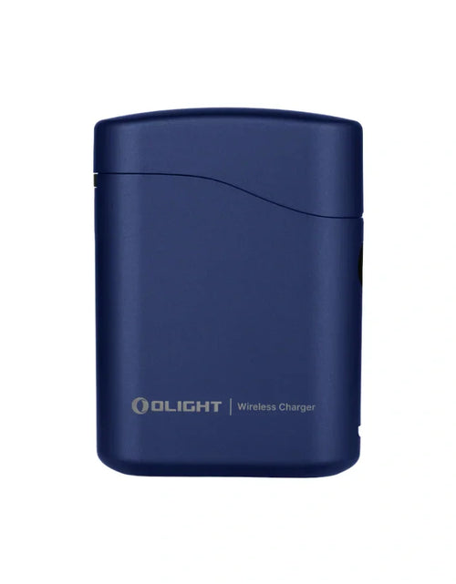 Load image into Gallery viewer, OLIGHT BATON4KITRGBU Baton 4 Powerful EDC Flashlight 1300 Lumens - Regal Blue - Premium (With Charging Case)
