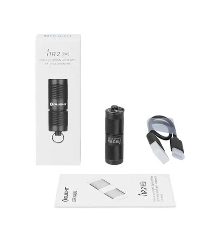 OLIGHT I1R2PROBK i1R 2 Pro Keychain Flashlight - Black