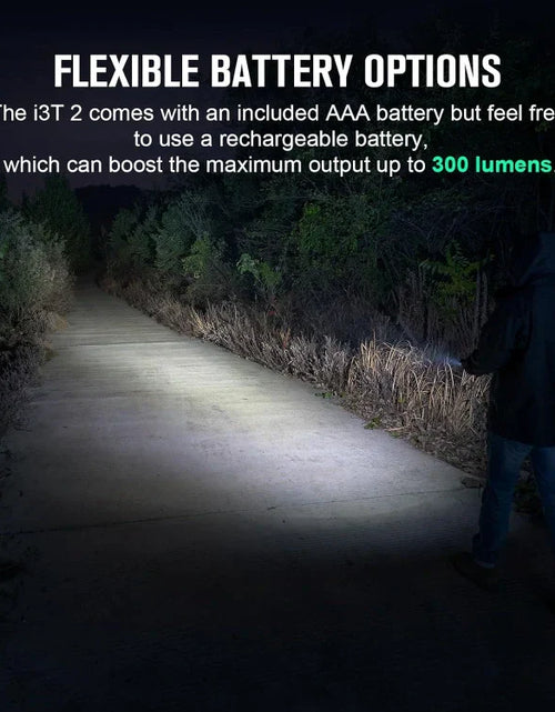 Load image into Gallery viewer, OLIGHT I3T2BK i3T 2 EOS Small EDC Flashlight - Black
