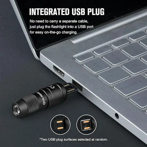 Load image into Gallery viewer, OLIGHT IMINI2BK imini 2 Rechargeable Mini Flashlight - Black
