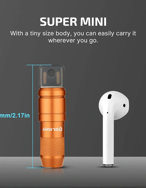 Load image into Gallery viewer, OLIGHT IMINI2OG imini 2 Rechargeable Mini Flashlight - Orange
