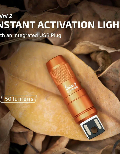 Load image into Gallery viewer, OLIGHT IMINI2OG imini 2 Rechargeable Mini Flashlight - Orange

