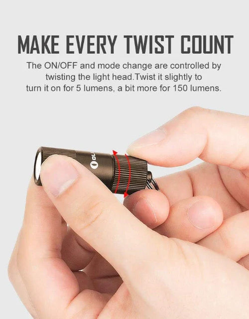 Load image into Gallery viewer, OLIGHT I1R2 EOS Keychain Flashlight Kit - Desert Tan

