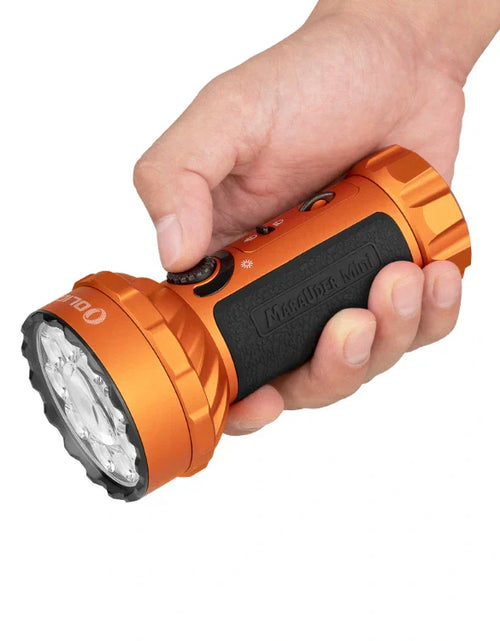 Load image into Gallery viewer, OLIGHT MARAUDERMINIOG Marauder Mini Powerful LED Flashlight With RGB - Orange
