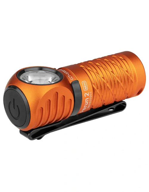 Load image into Gallery viewer, OLIGHT PERUN2MINIOG Perun 2 Mini LED Rechargeable Headlamp - Orange

