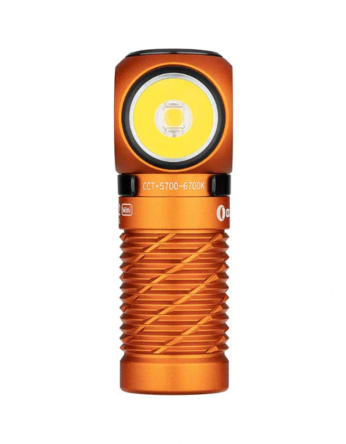 Load image into Gallery viewer, OLIGHT PERUN2MINIOG Perun 2 Mini LED Rechargeable Headlamp - Orange
