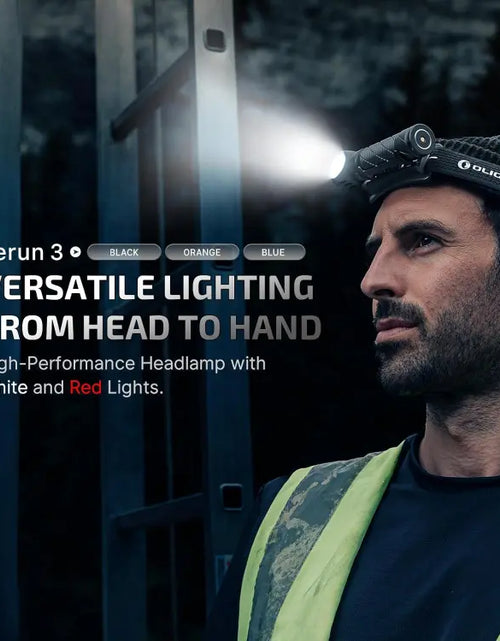 Load image into Gallery viewer, OLIGHT PERUN3BK Perun 3 Headlamp 3000 Lumens White Light and Red Light - Black
