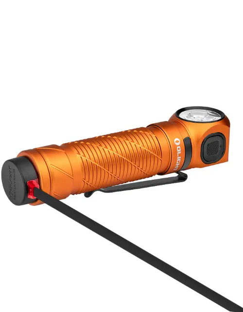 Load image into Gallery viewer, OLIGHT PERUN3OG Perun 3 Headlamp 3000 Lumens White Light and Red Light - Orange
