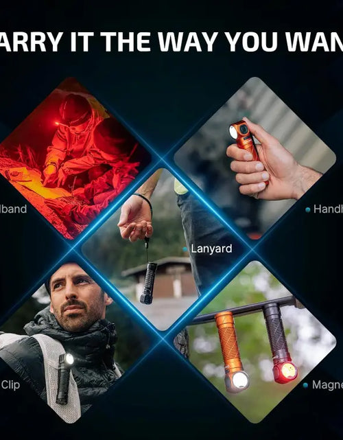 Load image into Gallery viewer, OLIGHT PERUN3OG Perun 3 Headlamp 3000 Lumens White Light and Red Light - Orange
