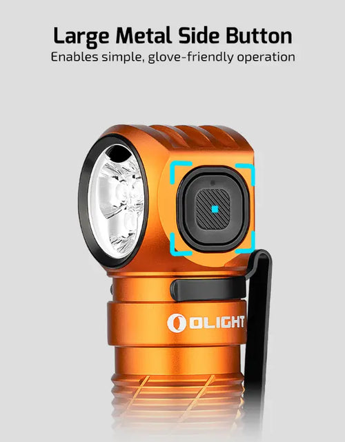 Load image into Gallery viewer, OLIGHT PERUN3OG Perun 3 Headlamp 3000 Lumens White Light and Red Light - Orange
