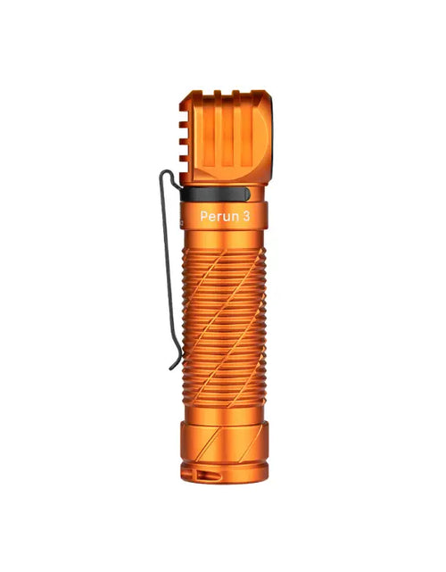 Load image into Gallery viewer, OLIGHT PERUN3OG Perun 3 Headlamp 3000 Lumens White Light and Red Light - Orange
