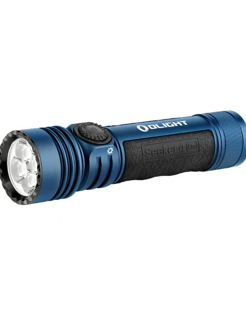 Load image into Gallery viewer, OLIGHT SEEKER4PROMNBUREGULAR Seeker 4 Pro High Power Flashlight - Midnight Blue CW(5700~7000K)
