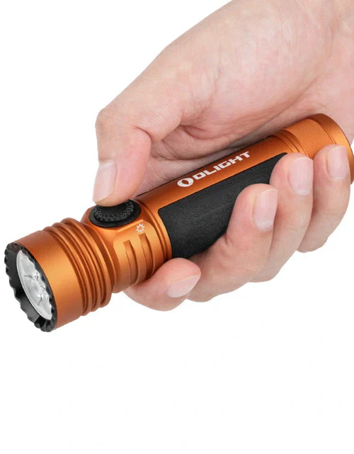 Load image into Gallery viewer, OLIGHT SEEKER4PROOG Seeker 4 Pro High Power Flashlight - Orange CW(5700~7000K)

