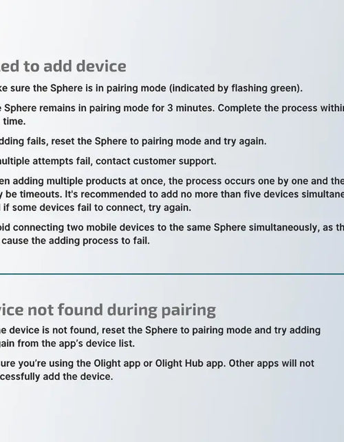 Load image into Gallery viewer, OLIGHT SPHERE Sphere Ambient Light with App Control - Blue
