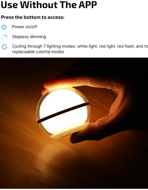Load image into Gallery viewer, OLIGHT SPHERE Sphere Ambient Light with App Control - Blue

