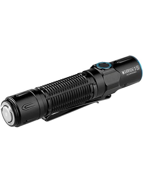Load image into Gallery viewer, OLIGHT WARRIOR3SBK Warrior 3S High Beam Tactical Flashlight - Black
