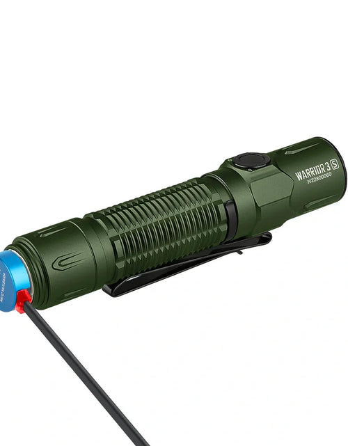 Load image into Gallery viewer, OLIGHT WARRIOR3SODG Warrior 3S High Beam Tactical Flashlight - OD Green
