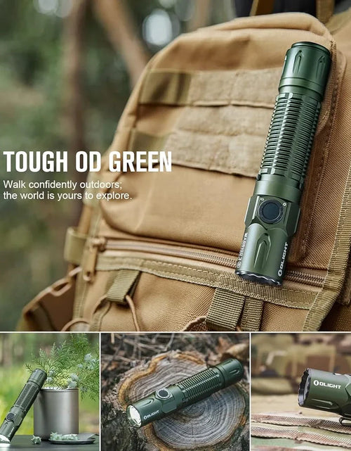 Load image into Gallery viewer, OLIGHT WARRIOR3SODG Warrior 3S High Beam Tactical Flashlight - OD Green
