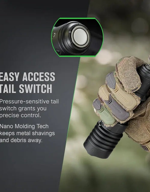 Load image into Gallery viewer, OLIGHT WARRIORX4MTBK Warrior X 4 USB-C and MCC Rechargeable Tactical Flashlight With Holster - Matte Black
