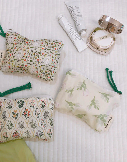 Load image into Gallery viewer, Women's Cosmetic Bag and Coin Purse Holder
