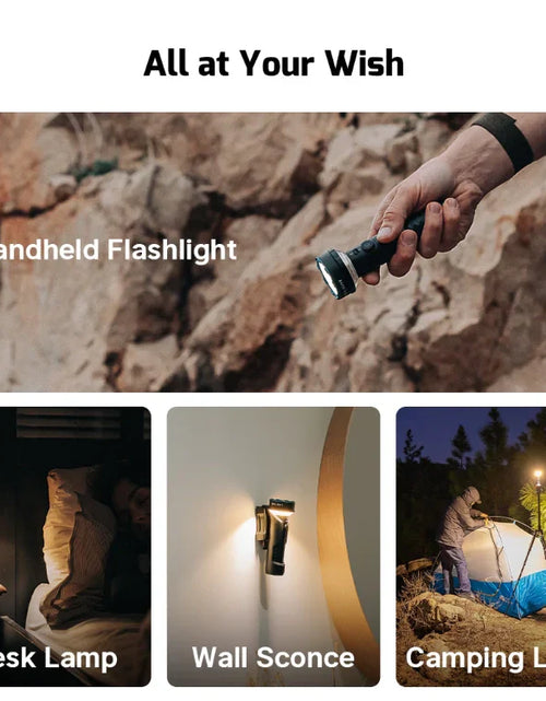 Load image into Gallery viewer, OLIGHT PROWESSBK Prowess Multifunctional with Bidirectional Lighting Flashlight - Black
