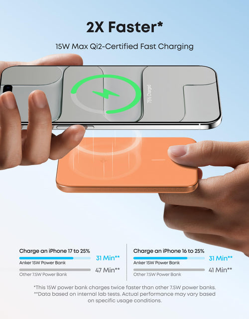 Load image into Gallery viewer, Anker Nano Power Bank (5K, MagGo, Slim)
