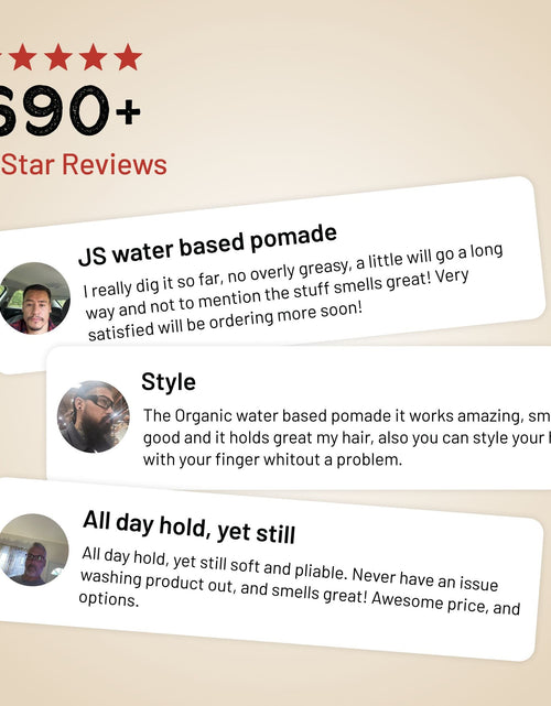 Load image into Gallery viewer, Organic Water Based Pomade
