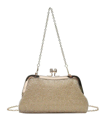 Crossbody Clip Chain Bag for Stylish Outings