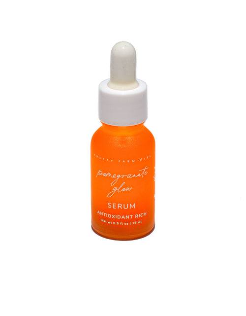 Load image into Gallery viewer, Pomegranate Glow Natural Skin Protecting Serum

