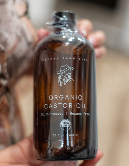 Load image into Gallery viewer, Pure Organic Cold Pressed Hexane-Free Castor Oil
