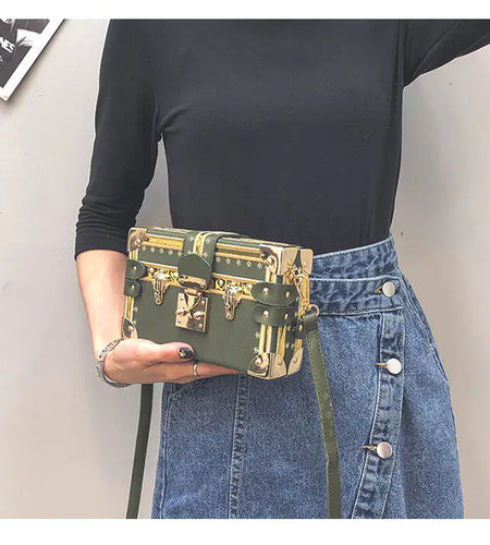 Trendy Women's Mini Handbag and Crossbody Box Bag