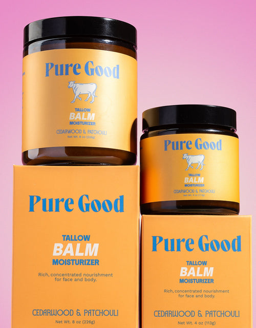 Load image into Gallery viewer, Cedarwood + Patchouli Tallow Balm - Firming &amp; Balancing
