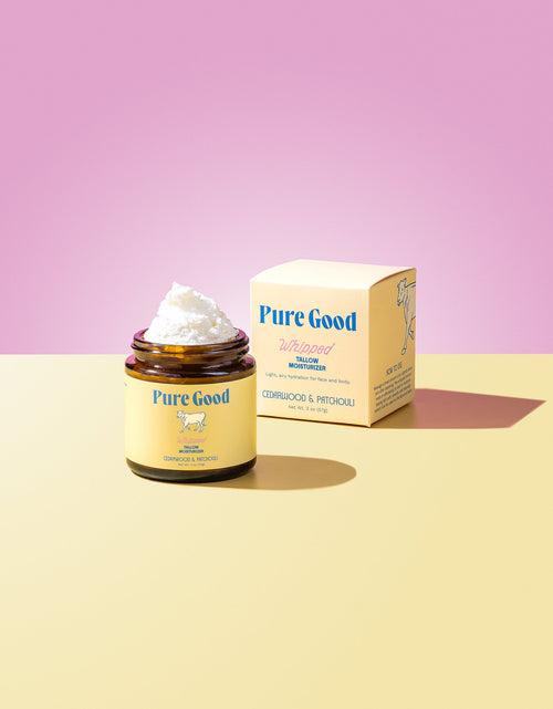 Load image into Gallery viewer, Cedarwood + Patchouli Whipped Tallow - Firming &amp; Balancing
