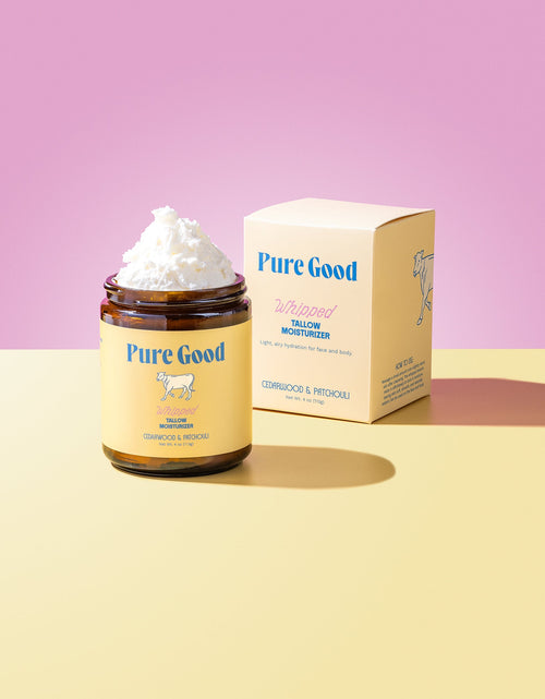 Load image into Gallery viewer, Cedarwood + Patchouli Whipped Tallow - Firming &amp; Balancing
