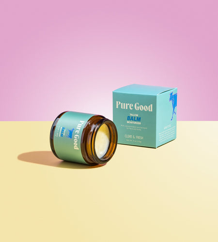 Clean & Fresh Tallow Balm - Cleansing & Acne Prone Skin