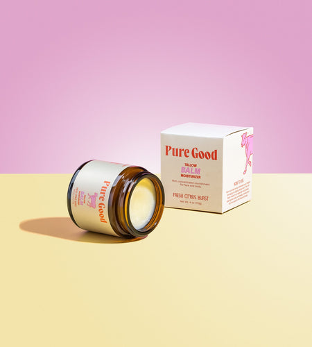 Fresh Citrus Burst Tallow Balm - Hydration and Vitamin C