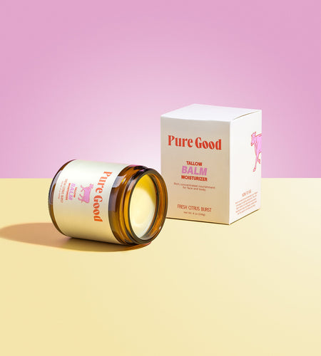 Fresh Citrus Burst Tallow Balm - Hydration and Vitamin C