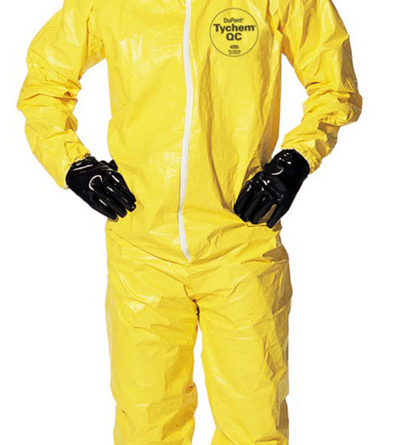 DuPont Tychem 2000 Coverall w/ Integrated Socks