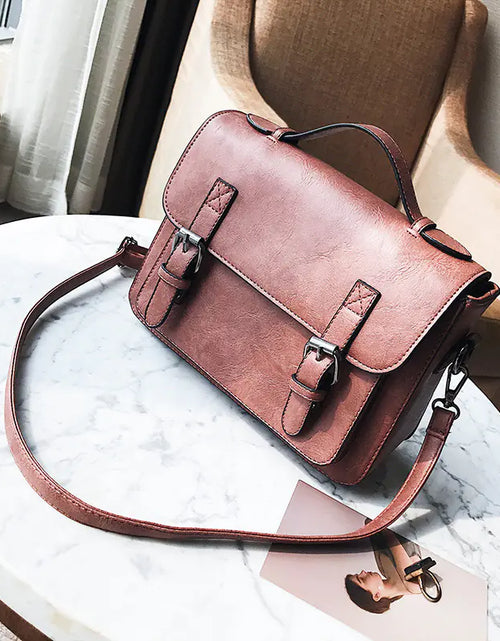 Load image into Gallery viewer, Messenger Bag, Commuter Bag, Small Square Bag
