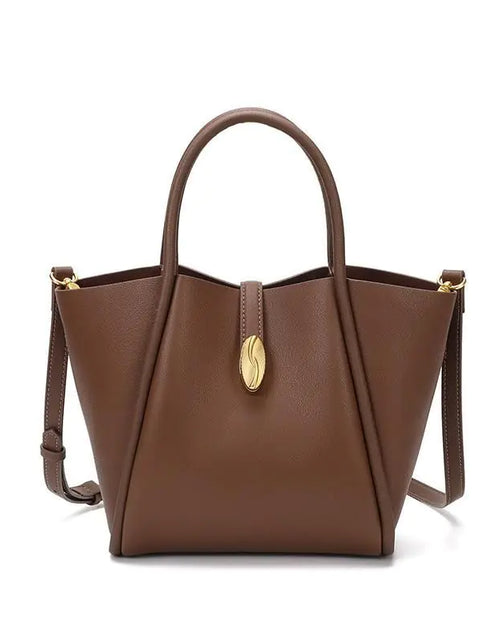 Load image into Gallery viewer, Large-capacity Leather Commuter One-shoulder Bag
