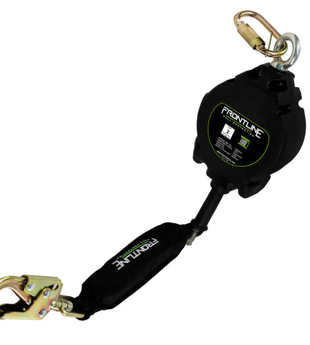 Frontline RPGLE Leading Edge Cable Single Leg SRL with Steel Snap Hook End