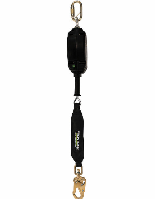 Load image into Gallery viewer, Frontline RPG25LE Leading Edge Cable Single Leg SRL with Steel Snap Hook End
