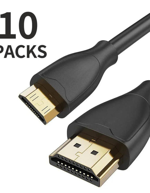 Load image into Gallery viewer, ReHisk High-Speed Mini HDMI to HDMI Cable 10 Packs
