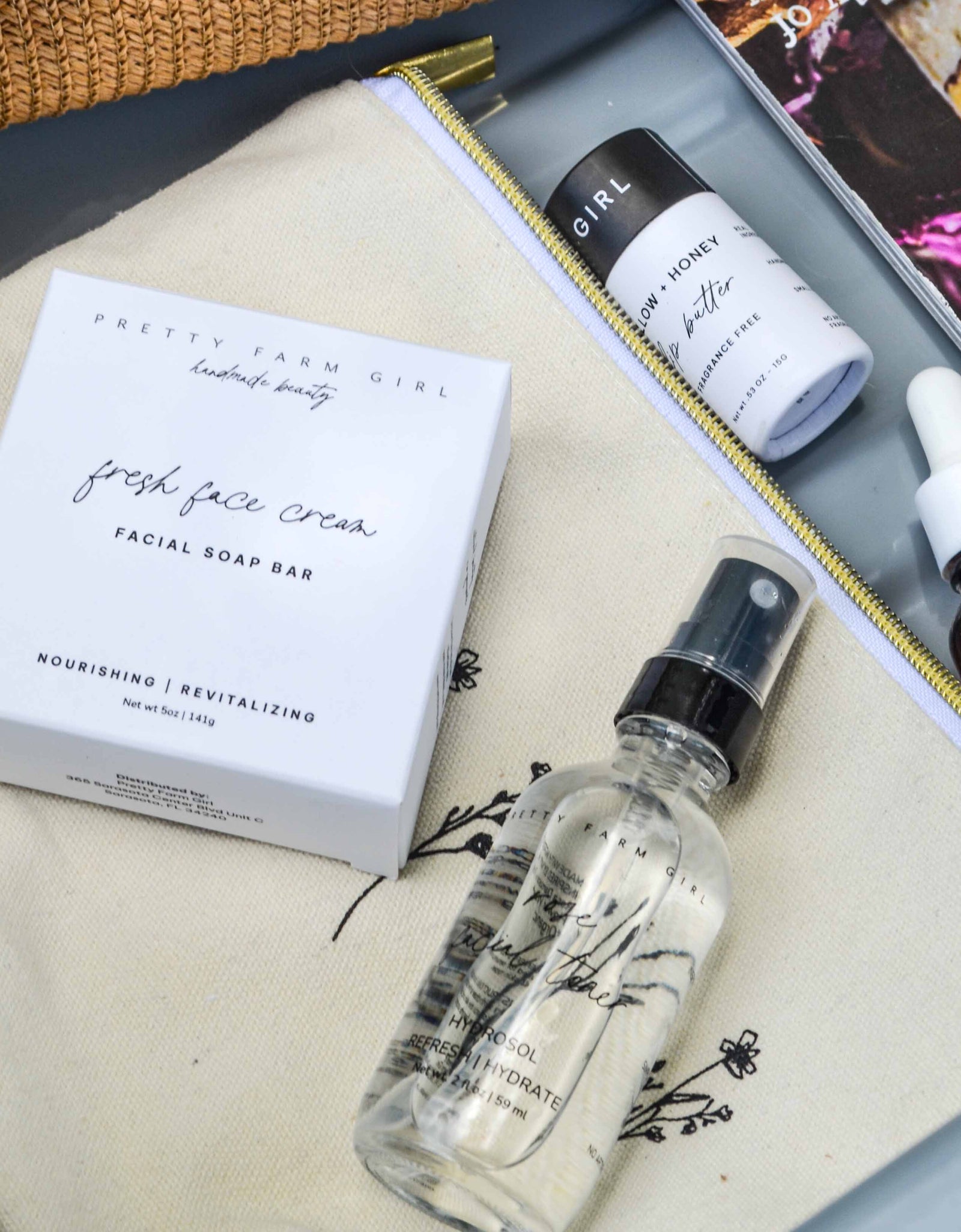 Rooted and Ready: Travel-Size Skincare Essentials Kit
