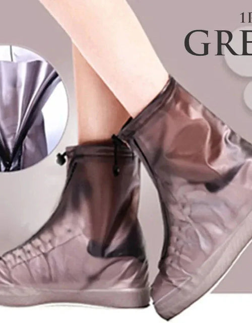 Load image into Gallery viewer, Reusable Waterproof Shoe Covers for Rain and Outdoor Use
