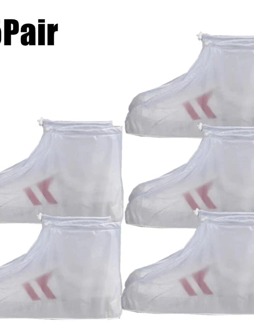 Load image into Gallery viewer, Reusable Waterproof Shoe Covers for Rain and Outdoor Use
