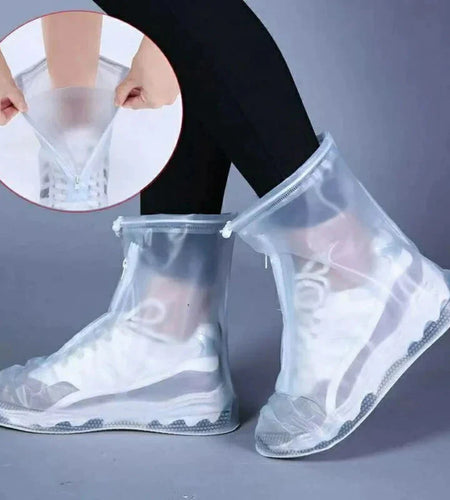 Reusable Waterproof Shoe Covers for Rain and Outdoor Use