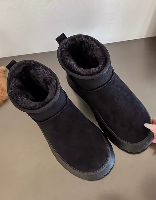 Load image into Gallery viewer, Women’s Thick Sole Snow Boots
