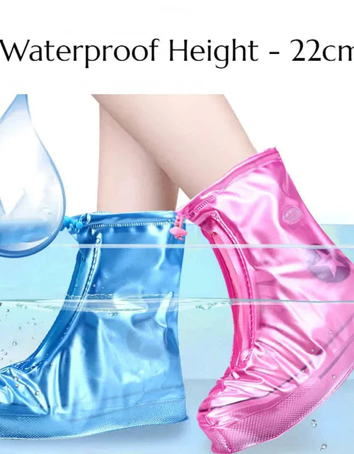 Load image into Gallery viewer, Reusable Waterproof Shoe Covers for Rain and Outdoor Use

