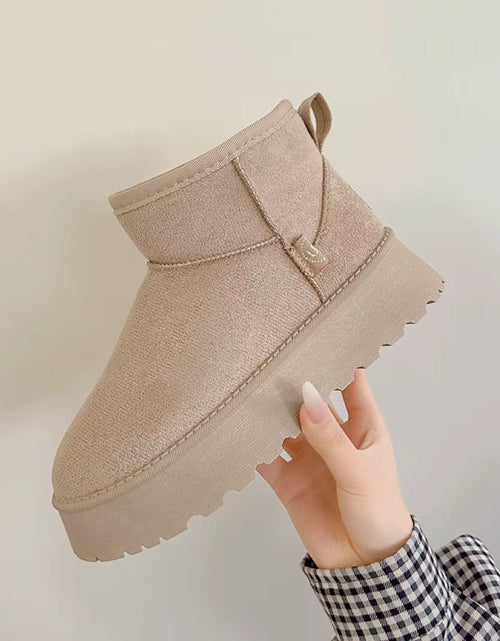 Load image into Gallery viewer, Women’s Thick Sole Snow Boots
